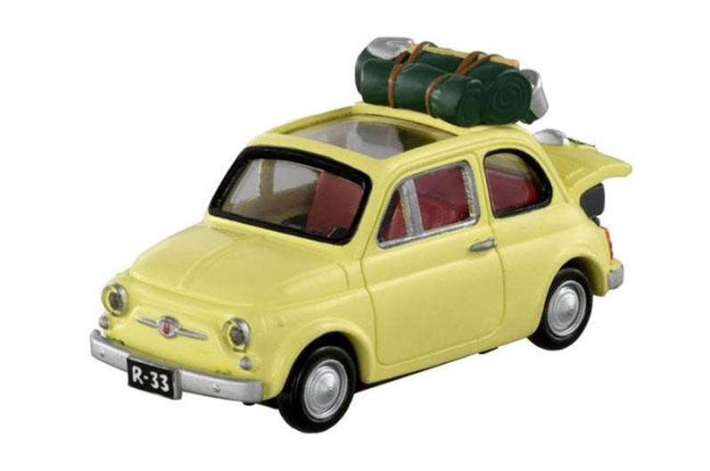 ミニカー　タカラトミー　1/64　936527　トミカプレミアム ルパン三世 カリオストロの城　フィアット500　4904810936527