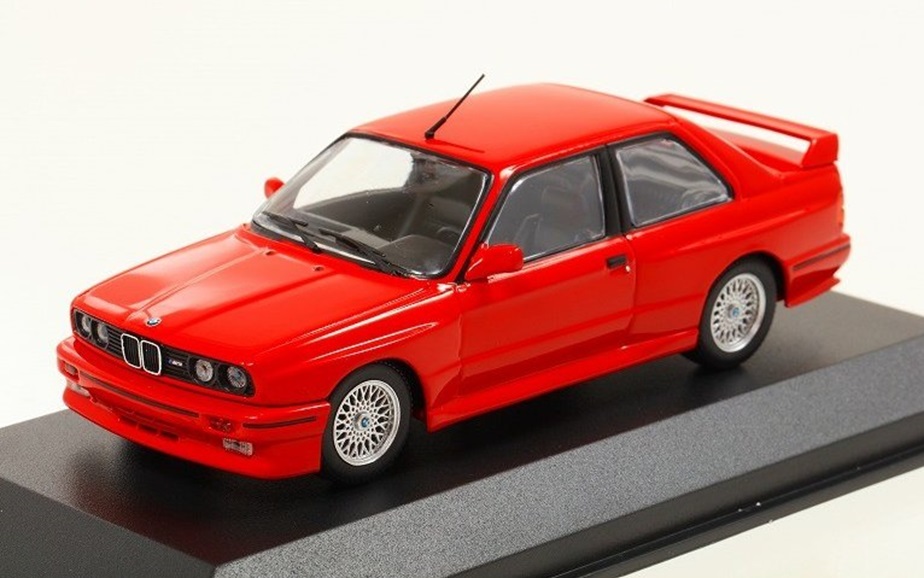ミニカー　MAXICHAMPS（マキシチャンプス）　1/43　940020300　BMW M30 (E30) 1987 レッド
