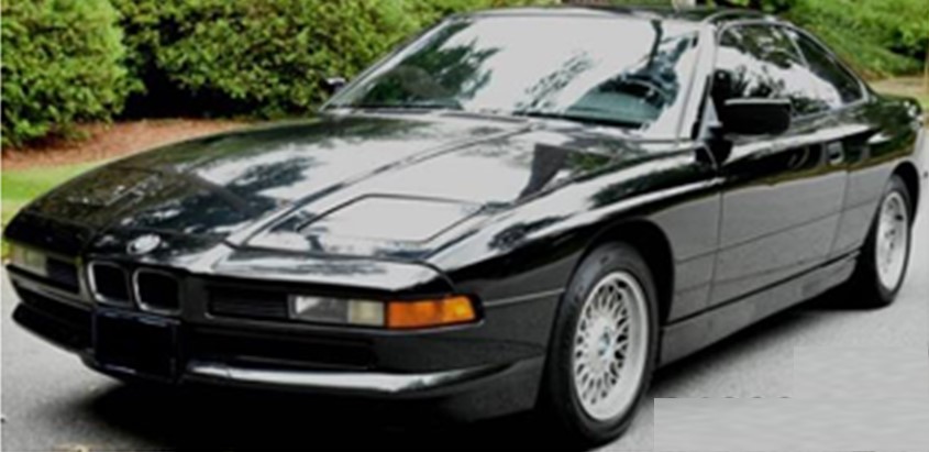 予約品　6月以降順次　ミニカー　MAXICHAMPS（マキシチャンプス）（MINICHAMPS）ダイキャストモデル　1/43　940025220　BMW 850I (E31) 1991 ブラックメタリック　4012138787223