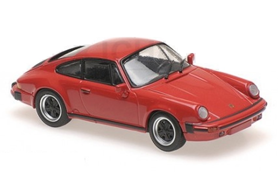 ミニカー　MAXICHAMPS（マキシチャンプス）ダイキャストモデル　1/43　940062021　ポルシェ 911 SC 1979　レッド　4012138143449