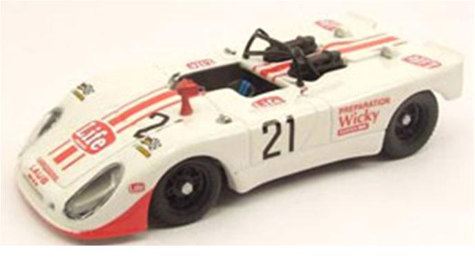 ミニカー　ベストモデル 1/43　9418  ポルシェ908　フルンダー　1971年モンツアラリー　＃21