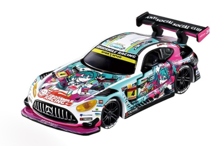 ミニカー　タカラトミー　1/64　97044　トミカプレミアムRacing グッドスマイル 初音ミク AMG 2025 Ver.　4904810097044