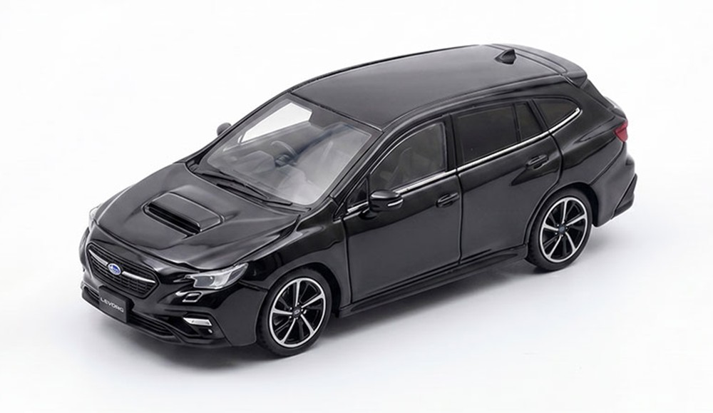 お取り寄せ予約品　10月以降　ミニカー　ATS-MODELS　ダイキャスト　1/64　ATS880302　スバル レヴォーグ SUBARU LEVORG ブラック　4981932088303