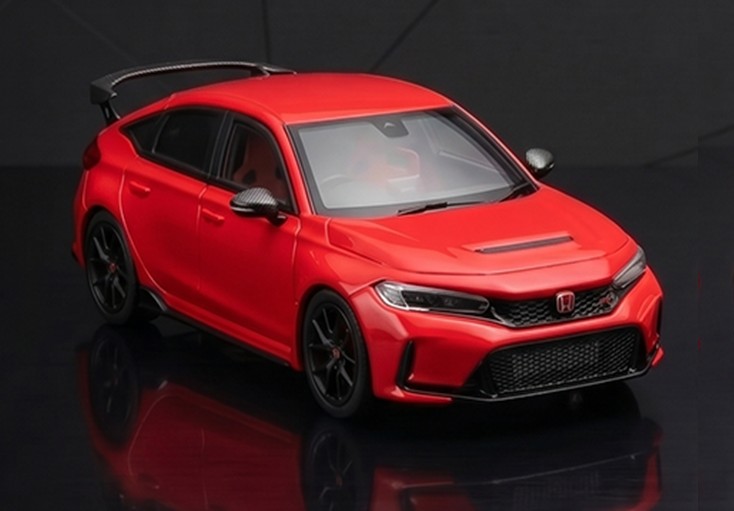 予約品　12月以降　ミニカー　ATS-MODELS　ダイキャスト　1/64　ATS880501　ホンダシビック Honda CIVIC Type R FL5 レッド　4981932053325