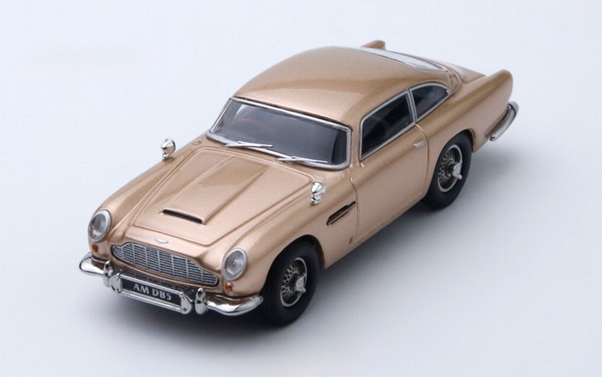 予約品　2027年3月以降　ミニカー　ATS-MODELS　1/64　ATS881208　アストンマーチン ASTON MARTIN DB5 サンドグロウ・ゴールド　6979358051061　アストンマーチン ASTON MARTIN DB5 ヘリテージ・カッパー・ブラウン　6979358051054
