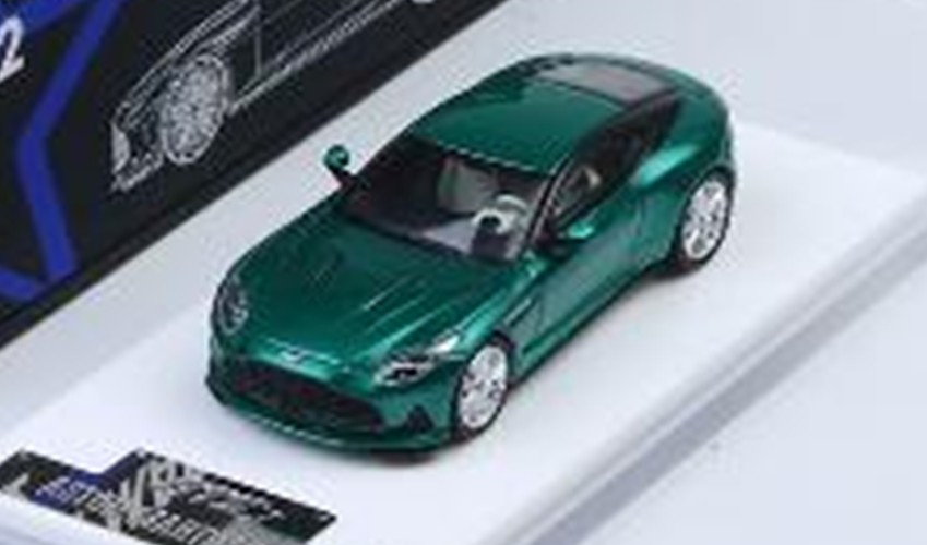 お取り寄せ予約品　6月以降　ミニカー　ATS-MODELS  ダイキャスト　1/64　ATS881303　アストンマーチン Aston Martin DB12 メタルグリーン　4981932088013