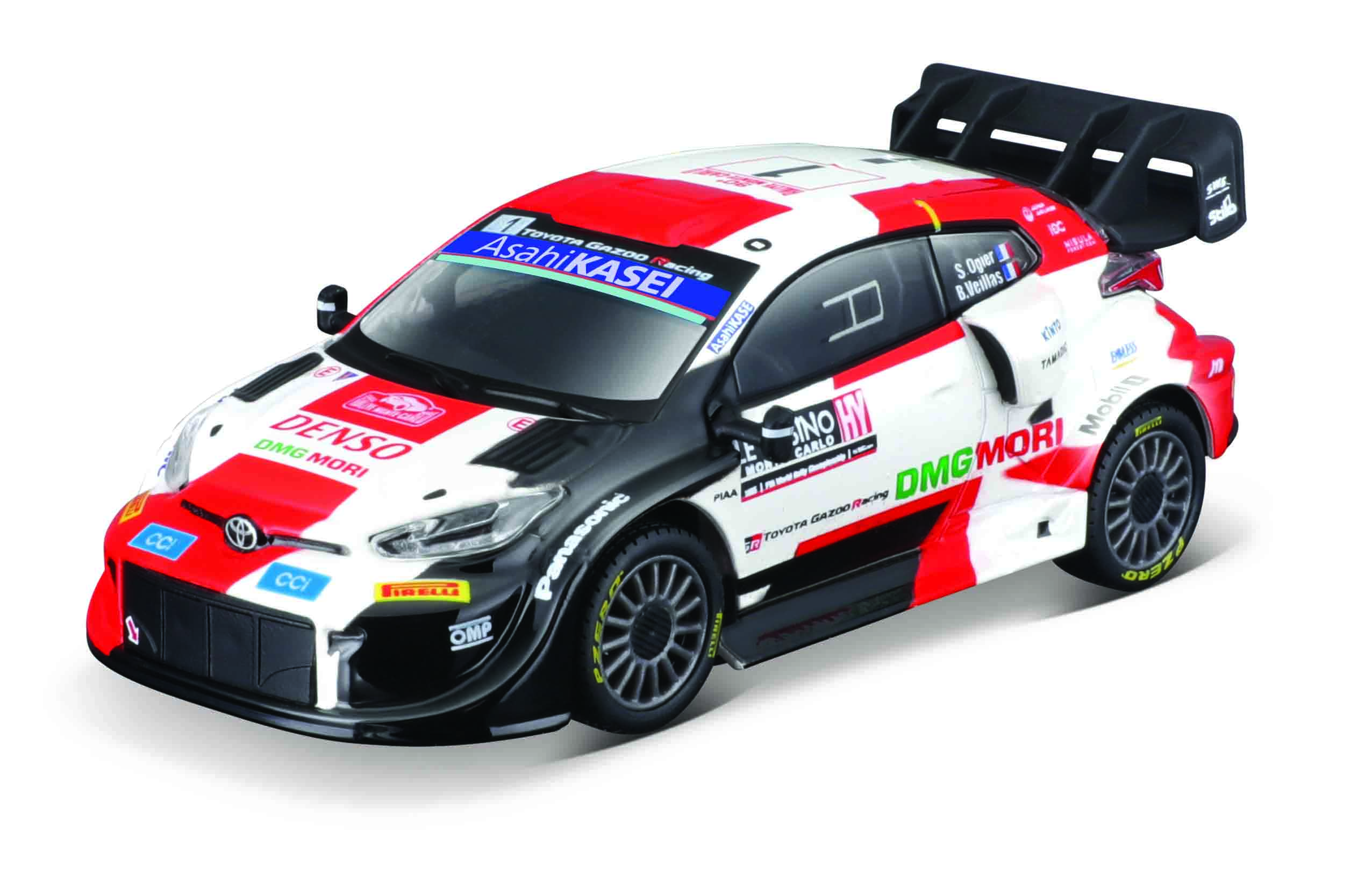 お取り寄せ予約品　5月頃　ミニカー　BURAGO　ダイキャストモデル　1/43　BUR38310　トヨタ GR ヤリス ラリー1 ハイブリッド　4548565468751