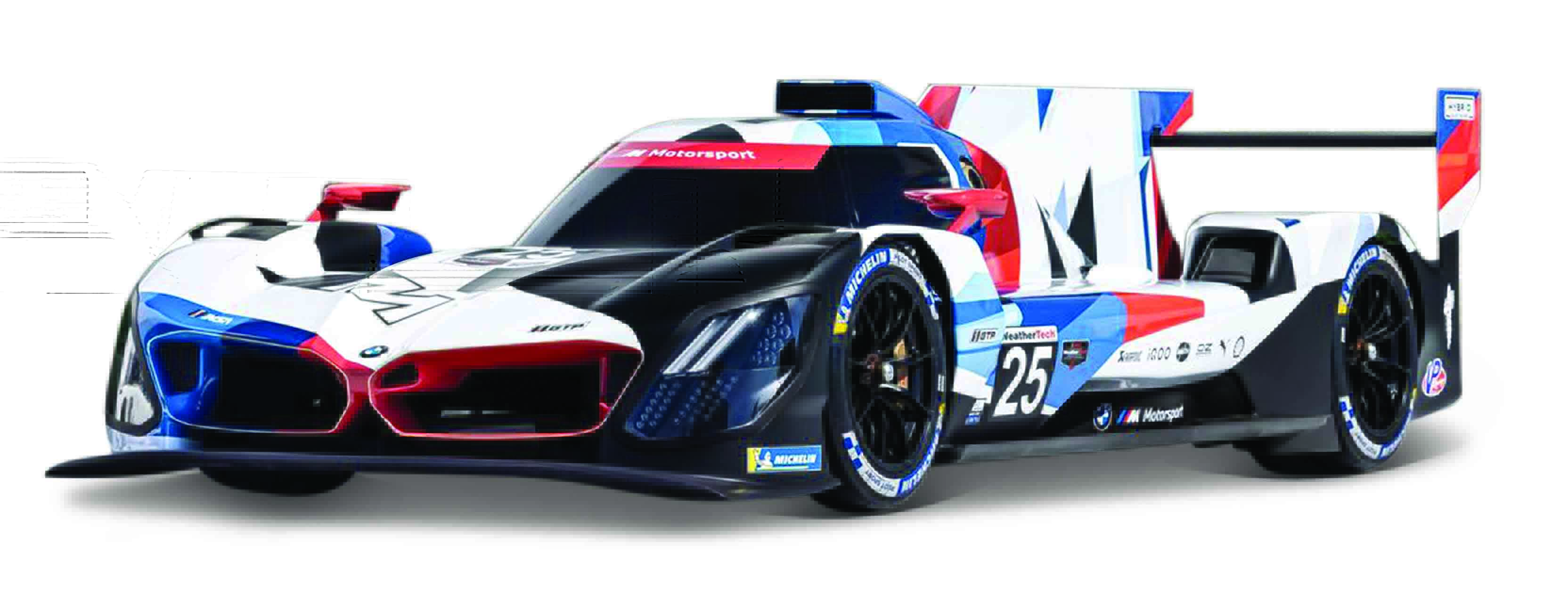 お取り寄せ予約品　5月頃　ミニカー　BURAGO　ダイキャストモデル　1/43　BUR38314　BMW M ハイブリッド V8 No.25 2023　4548565468768