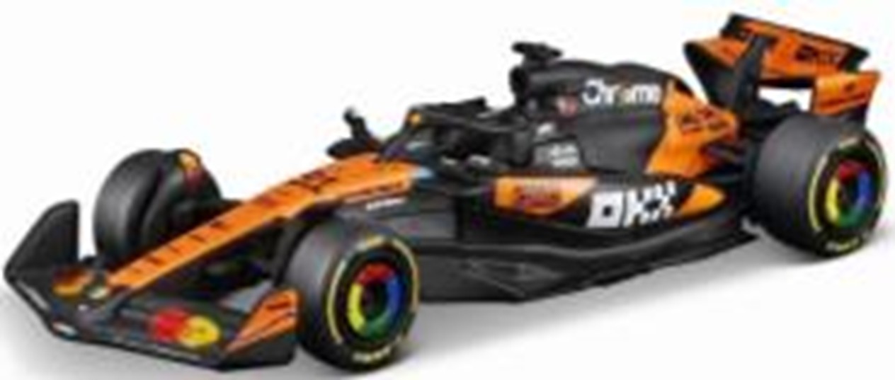 予約品　2026年2月頃　ミニカー　BURAGO（ブラゴ） ダイキャストモデル 1/64　BUR58001P　マクラーレン F1チーム MCL39 2025 No,81 O.ピアストリ　4548565510856