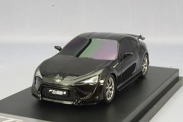 ミニカー　CAM@ 1/43 C43001BK  キッドボックス特注  トヨタ FT-86 2　コンセプト ジュネーブショー2011　ブラックメタリック　4533226000043