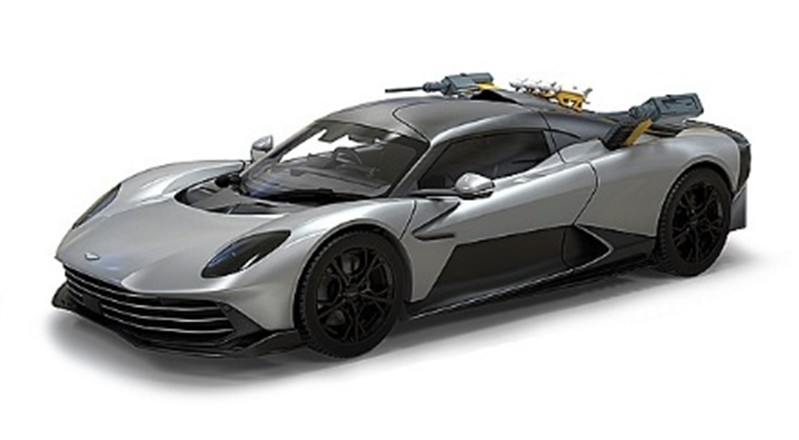 お取り寄せ予約品　2～6月下旬頃　ミニカー　CORGI（コーギー）ダイキャストモデル　1/36スケール　CGCC08101　ジェームズ・ボンド 007 アストンマーティン ヴァルハラ タクティカル  007 ファーストライト　4548565517237