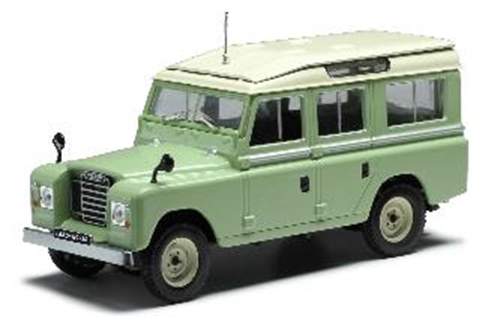 ミニカー　IXO(イクソ） 1/43　CLC329N　ランドローバー シリーズ II 109 ステーションワゴン 4х4 1958 グリーン