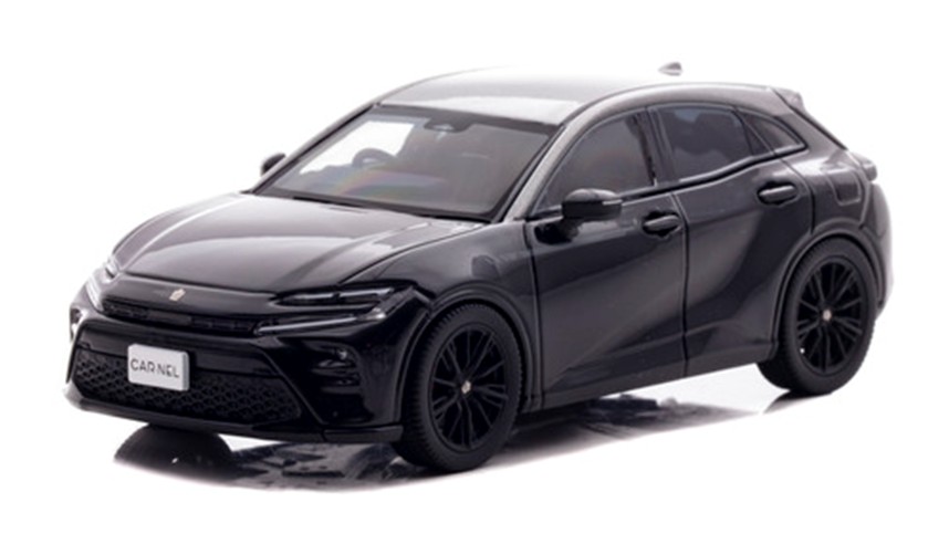 予約品　8月頃　ミニカー　カーネル CAR-NEL  ダイキャスト　1/43　CN432502　トヨタ クラウン スポーツ RS "THE 70th" (AZSH37) 2025 Black / Precious Metal　限定品 300台　4580198725030