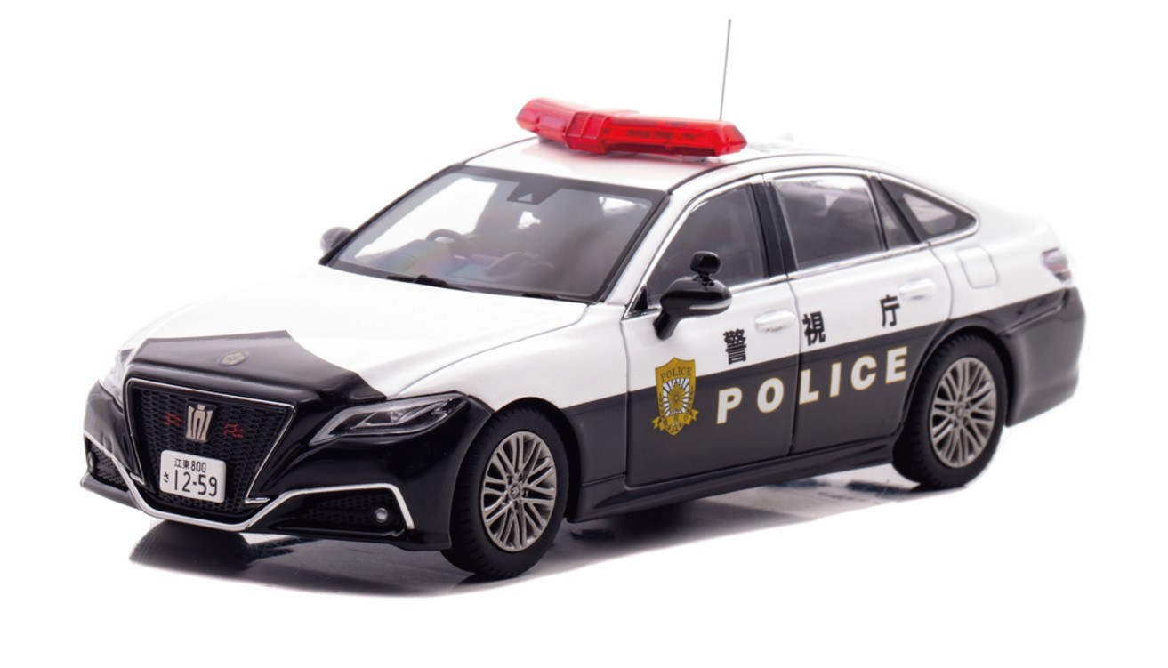 予約品　2026年　12月頃　ミニカー　レイズ RAI'S　1/43　H7432502　トヨタ クラウン ハイブリッド (AZSH21) 2025 警視庁高速走路交通警察隊車両 (速223) 限定500pcs　4580198725375