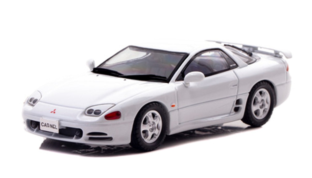 CARNEL ホワイト ミニカー 1/43 ミニカー CARNEL（カーネル） 1/43 三菱 GTO Twin Turbo (Z16A) 1993