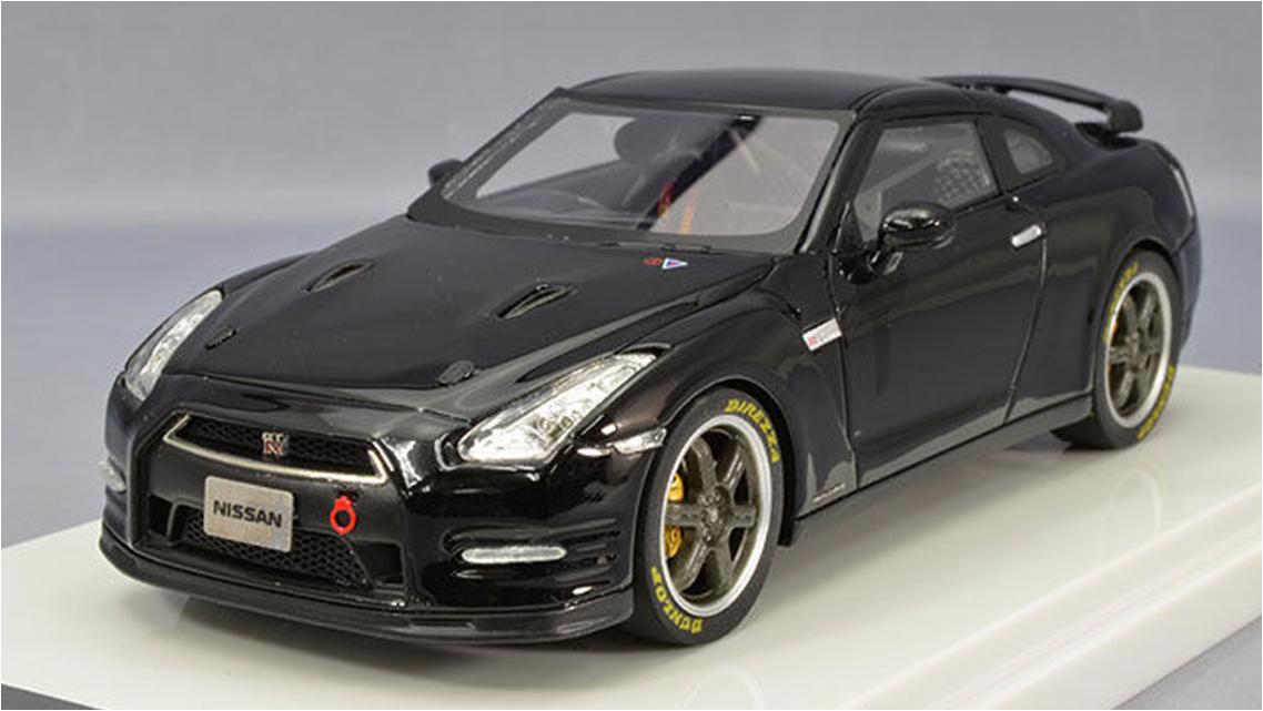 ミニカー　WITS 1/43 CN523  NISSAN（ニッサン） GT-R Club Track Edition　メティオフレークブラックパール