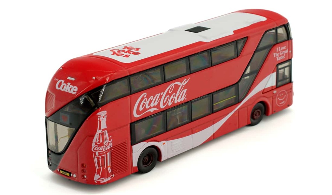 予約品　9月以降　ミニカー　トイイースト TINY(タイニー)  1/64　COKE121　Tiny City ニュールートマスター Coca-Cola　4894826040526