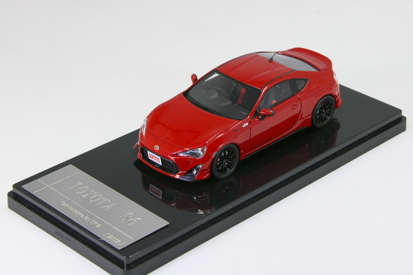 ミニカー　WITS 1/43 CT478　トヨタ 86 TRD　ライトニングレッド　4571285866484