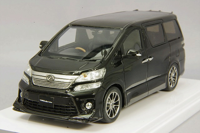 ミニカー　WITS　レジンモデル　1/43　CT538　ヴェルファイヤ VELLFIRE 3.5 G EDITION TRD Sportivo　ブラック　4751285867481