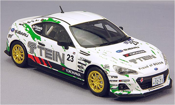 お取り寄せ予約品　ミニカー　2014年　ENIF エニフ 1/43　ENIF0014　スバル BRZ 2013年 全日本ラリー モントレーin群馬 #23 TEIN ADVAN BRZ　4533226100132