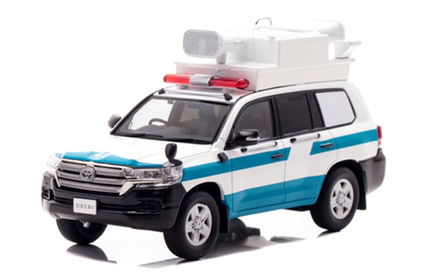 予約品　12月頃　ミニカー　レイズ RAI'S　1/43　H7431805　トヨタ ランドクルーザー 200 GX (URJ202) 2018 警察本部警備部機動隊指揮官車両 限定500台　4580198723630