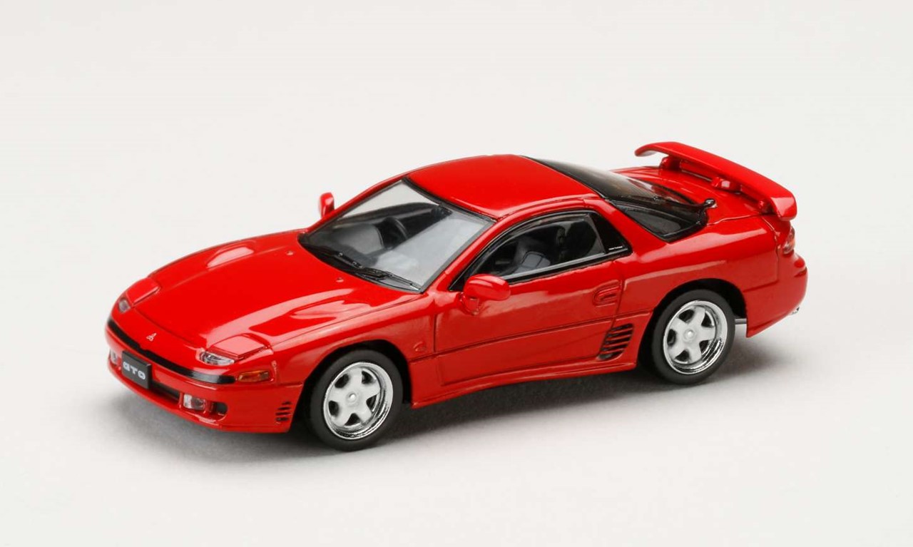 ミニカー　HJ64（ホビージャパン） 1/64　HJ644065R　三菱 GTO TWINTURBO JDM STYLE パッションレッド　4981932068992
