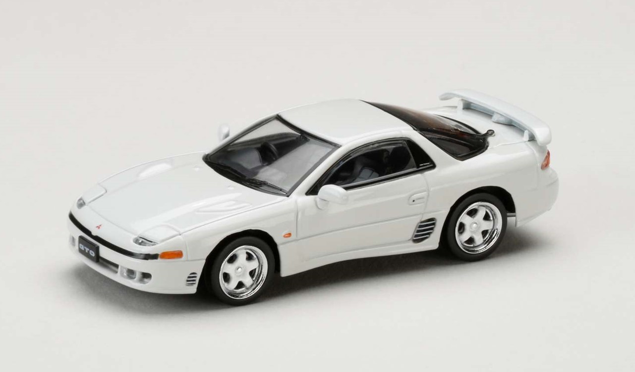 ミニカー　HJ64（ホビージャパン） 1/64　HJ644065W　三菱 GTO TWINTURBO JDM STYLE ミスティホワイトパール　4981932068978