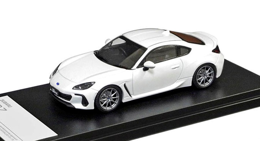 ミニカー　Hi-Story（ハイストーリー） ダイキャストモデル　1/43　HS376WH　スバル SUBARU BRZ S (2021) クリスタルホワイト・パール　4523231444703