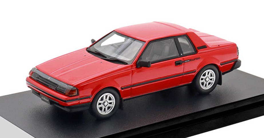 お取り寄せ予約品　11月頃　ミニカー　Hi-Story（ハイストーリー）レジンモデル　1/43　HS530RE　トヨタセリカ Toyota CELICA GT-TR  (1984) スーパーレッドll　4523231450490