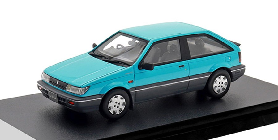 お取り寄せ予約品　11月頃　ミニカー　Hi-Story（ハイストーリー）レジンモデル　1/43　HS539BL　いすゞジェミニ ISUZU GEMINI CC HATCHBACK (1989) セイシェルブルー　4523231450841