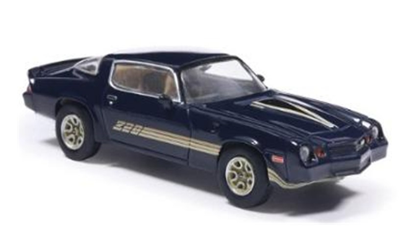 予約品　7月以降　ミニカー　IXOモデル (イクソ)　ダイキャスト　1/64　IA64018　シボレー カマロ Z28 ネイビー　4907981697587