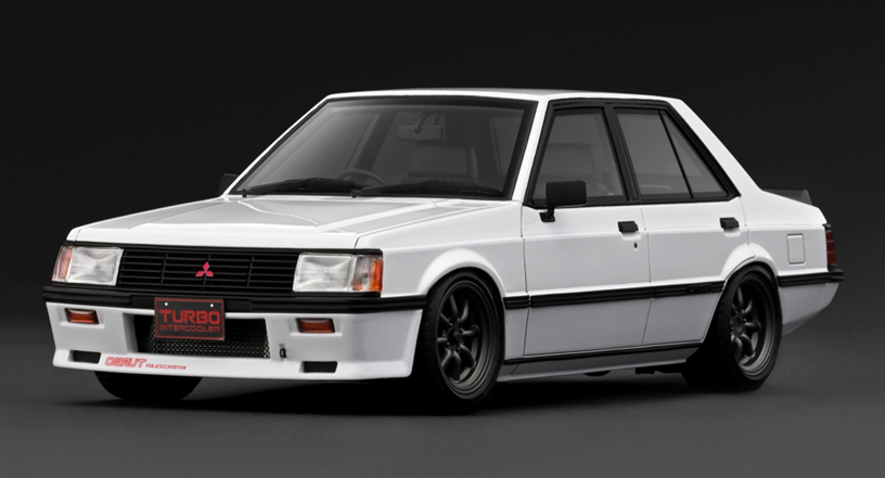 お取り寄せ予約品　11月頃　ミニカー　ignition model(イグニッションモデル） レジン製　1/18　IG3963　三菱ランサー Mitsubishi Lancer EX GSR Turbo (A175A) White　4573448909632
