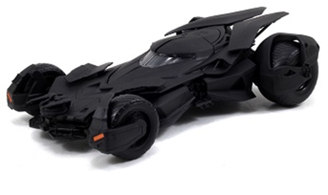 ミニカー　ジャダトイズ　JADATOYS　1/24　JAD97781PBK　バットマン映画「バットマン VS スーパーマン」 バットモービル キット (メタルアッセンブリーキット)  ブラック　4580470082325