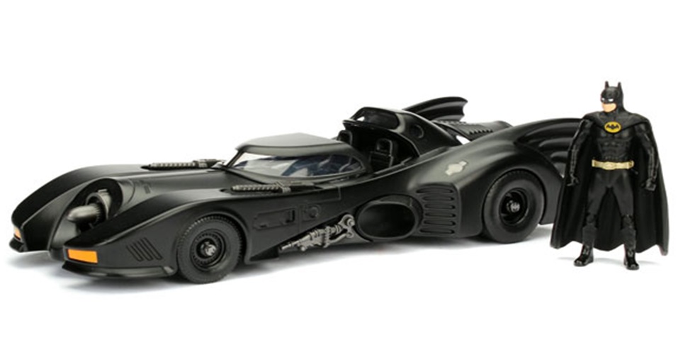 ミニカー　ジャダトイズ　JADATOYS　1/24　JAD98260　バットマン映画　1989 バットモービル　バットマンフギュア付属　801310982600