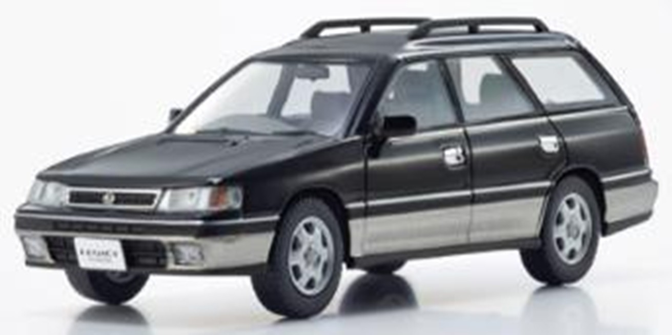 お取り寄せ予約品　5月頃　ミニカー　KYOSHO 京商　ダイキャストモデル　1/43　KS03934BK　スバル SUBARU レガシィ ツーリングワゴン GT (ブラック/グレー)　4548565515547