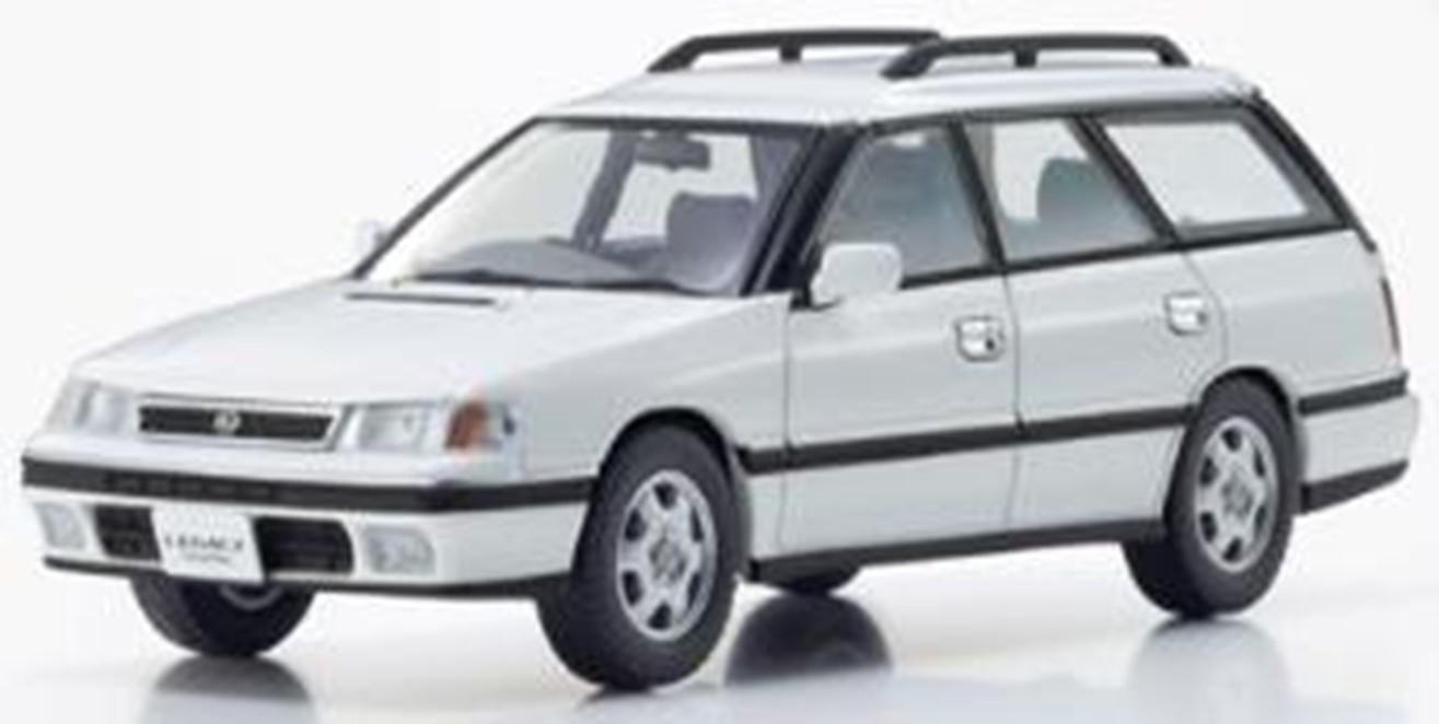 お取り寄せ予約品　5月頃　ミニカー　KYOSHO 京商　ダイキャストモデル　1/43　KS03934W　スバル SUBARU レガシィ ツーリングワゴン GT (ホワイト)　4548565517206