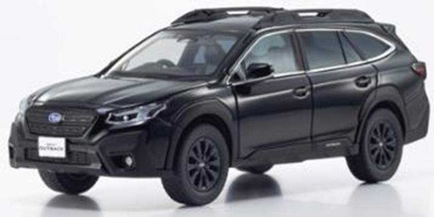 お取り寄せ予約品　5月頃　ミニカー　KYOSHO 京商　ダイキャストモデル　1/43　KS03935BK　スバル SUBARU レガシィ アウトバック (ブラック)　4548565515578