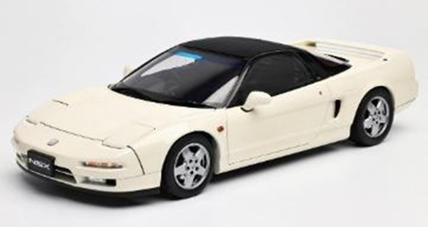 お取り寄せ予約品　12月頃　ミニカー　インターアライド　LCD MODELS　ダイキャストモデル（開閉機構アリ）　1/18　LCD18022WH　ホンダ NSX (NA1) ホワイト　6971631023680
