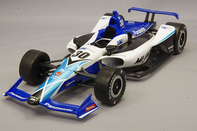 ミニカー　LG55 GREENLIGHT（グリーンライト）  1/18　GL11067　アラバマGP優勝 インディー2019  レイホールレーシング)＃30 佐藤琢磨 Apr7th