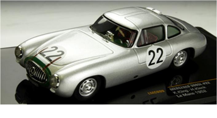 ミニカー　IXO 1/43　LMC099　メルセデス300LS　＃22　1952　ルマン