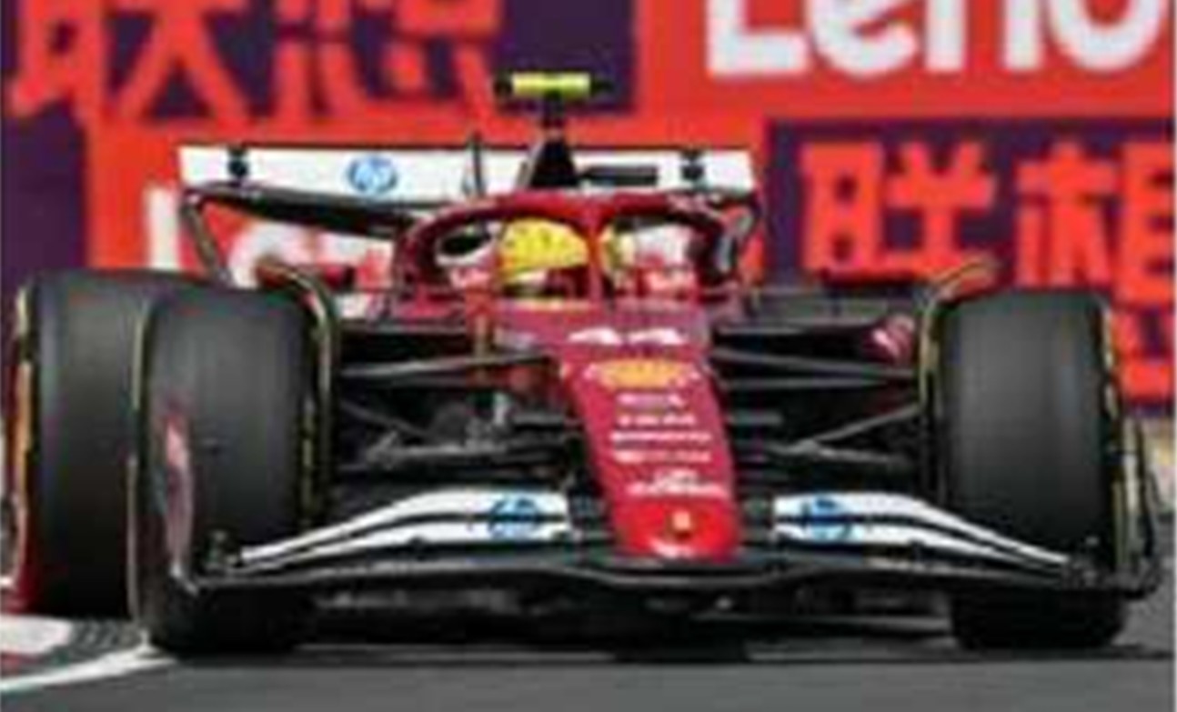 予約品　10月頃　ミニカー　Looksmart (ルックスマート)　レジンモデル　1/43　LSF1074　フェラーリ Ferrari SF-25 China Sprint Race 2025 Lewis Hamilton Ｌ.ハミルトン　9580006144119