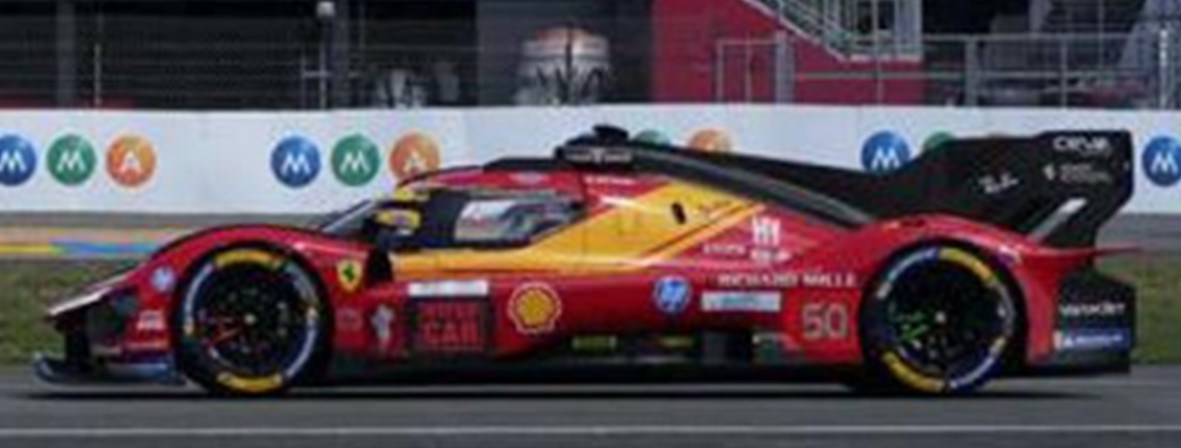 予約品　2027年4月頃　ミニカー　Looksmart (ルックスマート)  レジンモデル　1/18　LS18LM064　フェラーリ Ferrari 499P No. 50 Ferrari AF Corse Le Mans 24H 2026 A. Fuoco N. Nielsen M. Molina　9580006152237