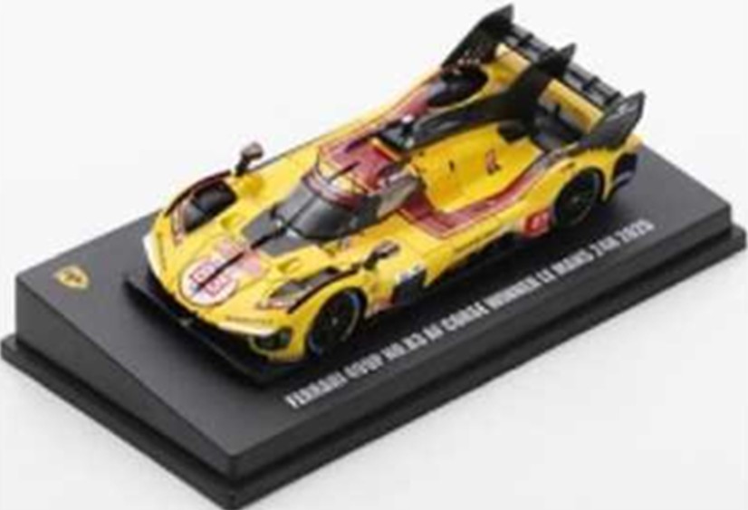 予約品　2026年1月頃　ミニカー　Looksmart (ルックスマート) 　1/64　LS64010LM　フェラーリ Ferrari 499P No.83 AF CORSE 優勝 Le Mans 24H 2025 R. Kubica Y. Ye P. Hanson　9581677500105