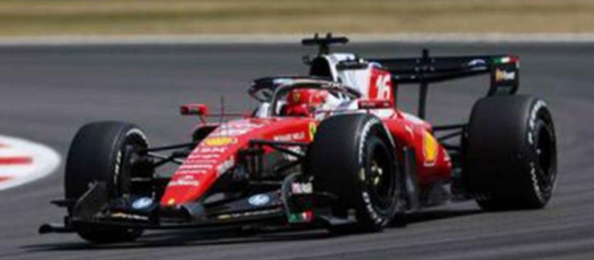 予約品　2027年1月頃　ミニカー　Looksmart (ルックスマート)  　1/64　LS64041　フェラーリ Ferrari SF-26 No.16 優勝 British GP 2026 Charles Leclerc　9581677500419