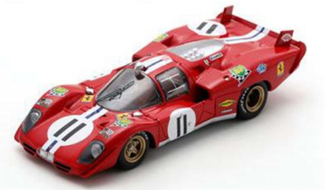 予約品　2027年5月頃　ミニカー　Looksmart (ルックスマート)   レジンモデル　1/43　LSLM170　Ferrari 512 S No.11 4位 Le Mans 24H 1970 S. Posey R. Bucknum　9580006145505