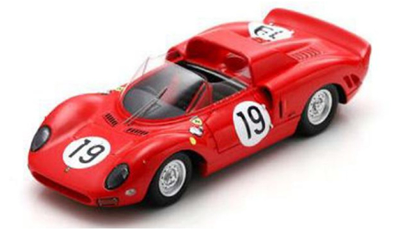 予約品　2027年5月頃　ミニカー　Looksmart (ルックスマート)   レジンモデル　1/43　LSRC119LM　Ferrari 330 P2 No.19 Le Mans 24H 1965 J. Surtees L. Scarfiotti　9580006145475