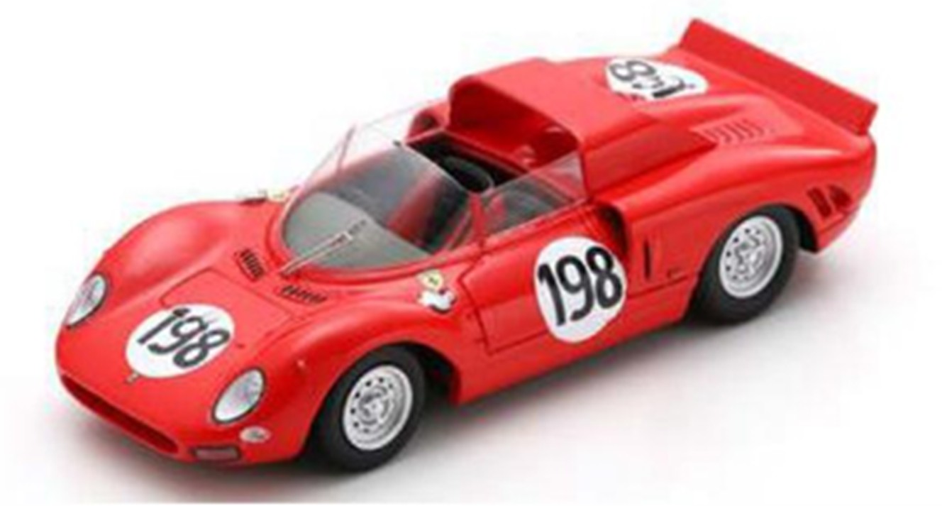 予約品　2027年5月頃　ミニカー　Looksmart (ルックスマート)   レジンモデル　1/43　LSRC161　Ferrari 330 P3/P4 No.23 優勝 Daytona 24H 1967 L. Bandini C. Amon　9580006145451