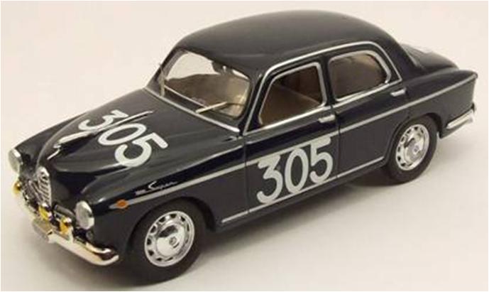 ミニカー　M4 1/43　M47158　アルファ・ロメオ　1900　1957年ミッレ・ミリア　