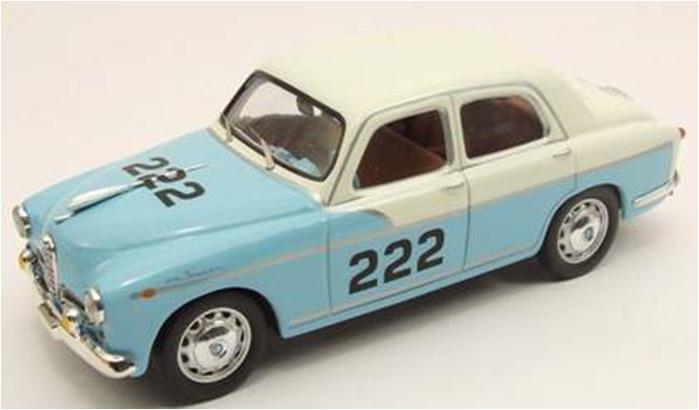 ミニカー　M4 1/43　M47163　アルファ・ロメオ　1900　1954年ジロ・ディ・シチリア　#222　ドライバー：La Motta/Franco