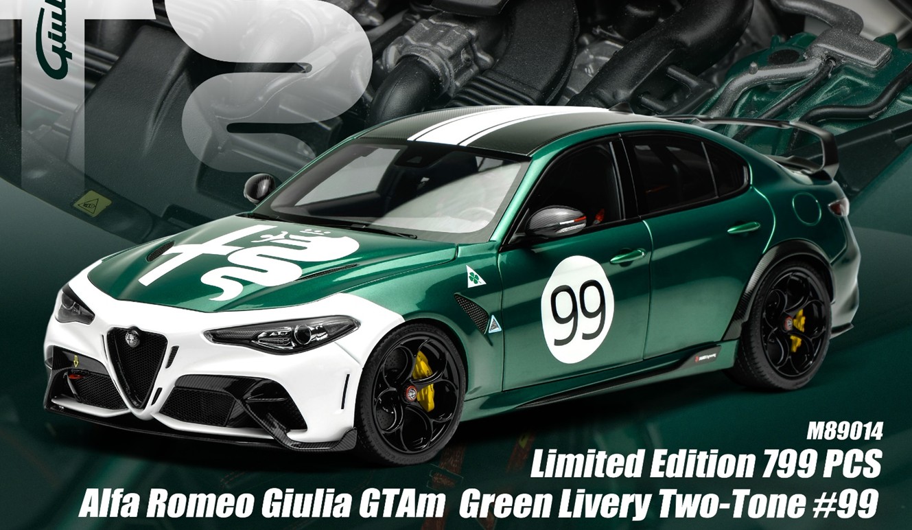 MOTORHELIX Alfa Romeo Giulia 1/18モデルミニカー 楽天市場